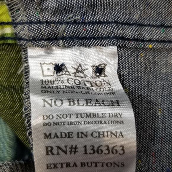 Woolf Originals New York WON Men's Plaid Button Up Shirt Size M Medium - Picture 10 of 10